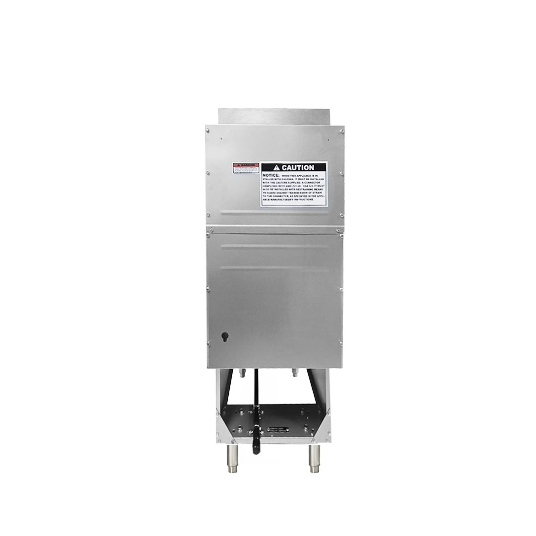 ECV800263 V.Trasera Freidor a Gas Acero Inox